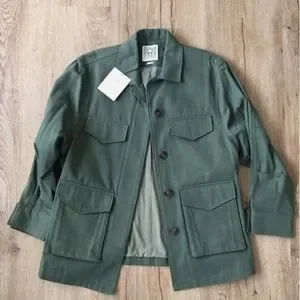 TOTEME トーテム グリーン army ジャケット TOTÊME Army Jacket Khaki Green Size XS – Boutique Finest